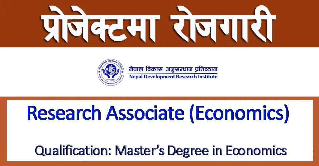 research consultancy jobs in nepal
