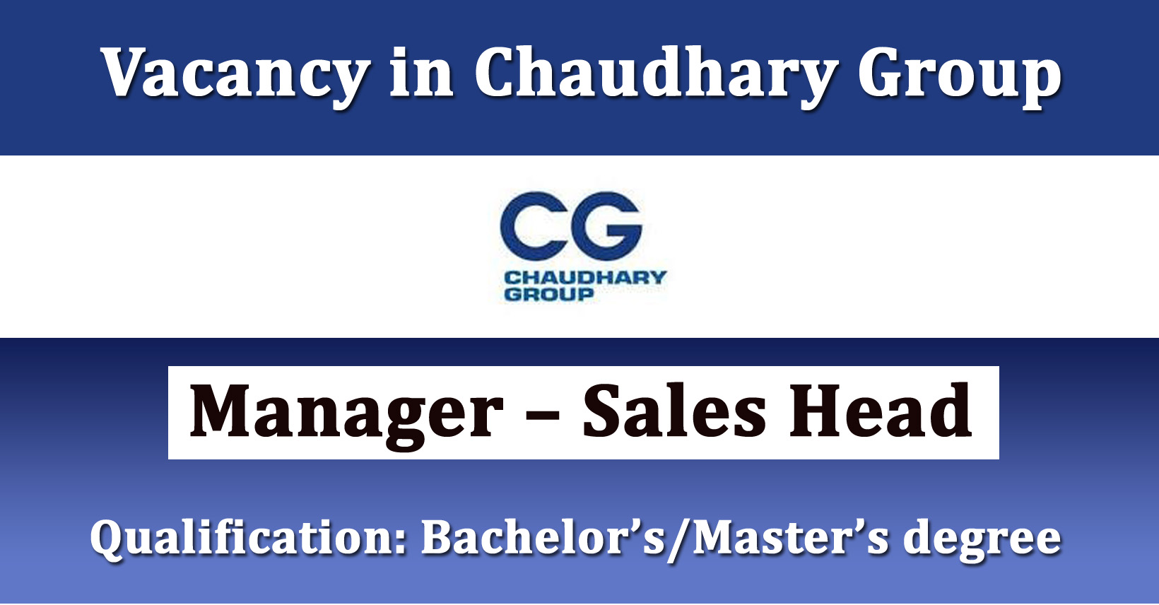 Manager Sales Head Job In Nepal Chaudhary Group Merorojgari manager-sales-head-job-in-nepal-chaudhary-group-merorojgari